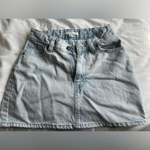 Pacsun denim mini skirt size 23